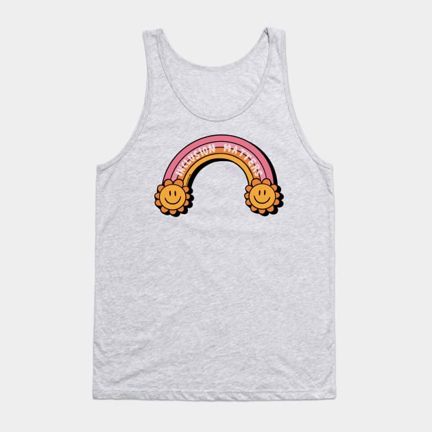 Inclusion Matters Tank Top by Doodle by Meg